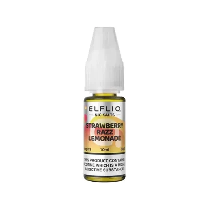 Elf Bar Elfliq Strawberry Razz Lemonade Nic Salt - 10mg