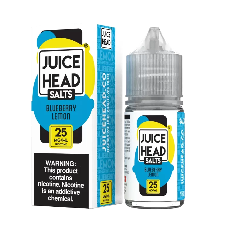 Juice Head SALTS Blueberry Lemon e-Liquid 30mL - Vape Product