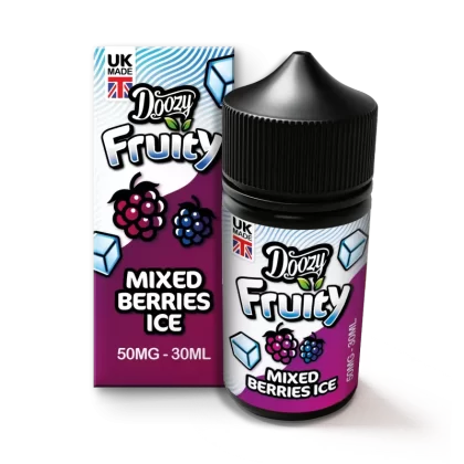 Doozy Mixed Berries Ice – (30mg-50mg) – 30ml - Vapebazaar Pk