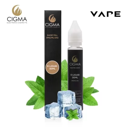 Cigma e-Liquid – Menthol 0mg 30ml Shortfill | Cigee