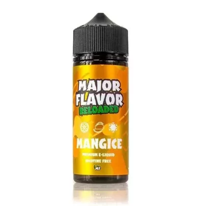 Major Flavor Mangice 100ml Shortfill e-Liquid - Add Nic Shot#0 Nic Shots>1 x 18mg Nic Shot>2 x 18mg Nic Shots>1 x 18mg Koolada Shot
