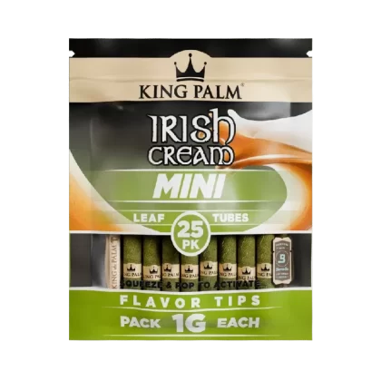 King Palm 25 Mini Rolls – Irish Cream - Vape Store