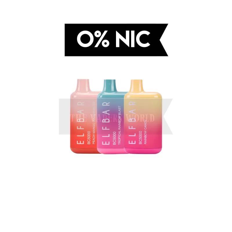 BC5000 Disposable Vape 0-Nic - Thevapersworld - Image 3