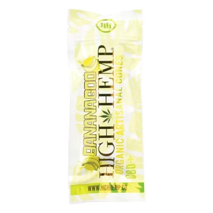 High Hemp Banana Goo Pre-rolled Cones - Product#Banana Goo~Packaging#15 Packs of 2>2 Pack