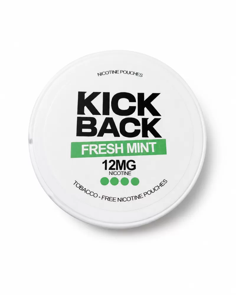 Kick Back Nicotine Pouches - Cool Mint (16mg)
