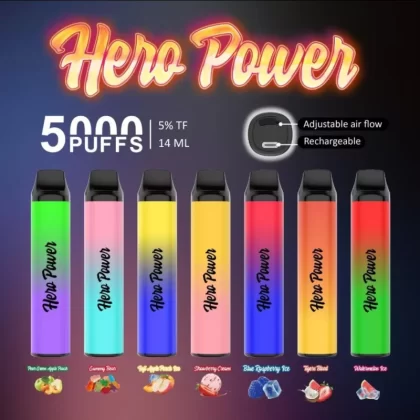 HERO Power 5000 - Strawberry Cream