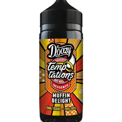 Muffin Delight Temptations Doozy Vape Co E Liquid 120ml