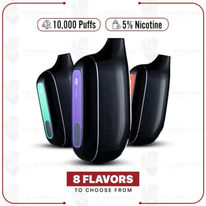 FLONQ Max Smart 10000 5% Rechargeable Disposable Device - Thevapersworld