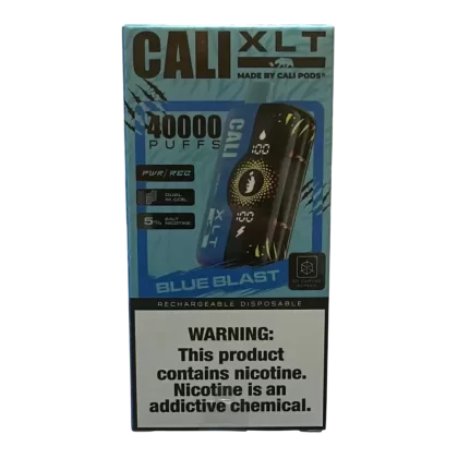 Cali XLT Disposable [40,000 puffs] – Blue Blast