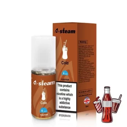 Cola 50/50 Eliquid 10ml by Steam
