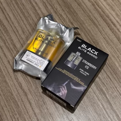 Black Elite v2 40k puffs Transparent 20ml 30mg - Mixed Berries