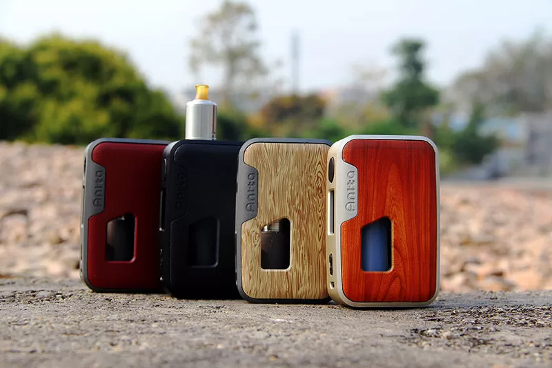 Arctic Dolphin Anita 100W Squonk BF Mod (TPD Version) - Silver Frame(ABS)/Blue Leather - Image 3