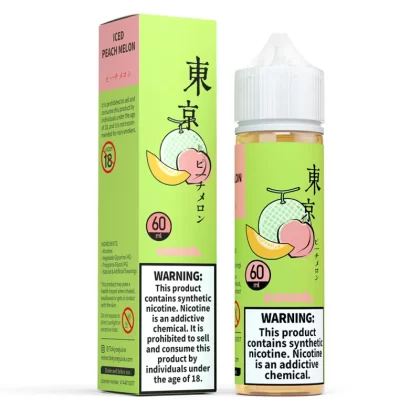 Tokyo Iced Peach Melon 60ml - Vape Product, Vape Product