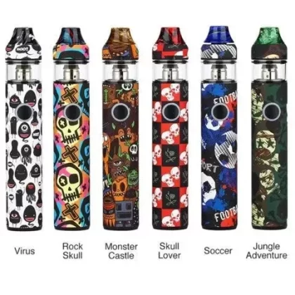OBS KFB2 AIO Vape Starter Kit - Colour#Monster Castle>Virus>Skull Lover>Jungle Adventure>Soccer>Rock Skull (ECF15B)