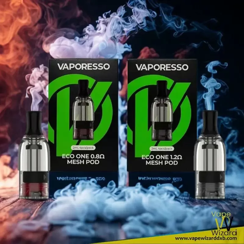 VAPORESSO ECO ONE POD CARTRIDGE (4PCS) - Vapewizarddxb