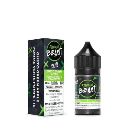 FLAVOUR BEAST SALT 30 ML – GUSTO GREEN APPLE