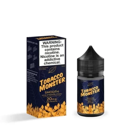 Sale $11.38 – Smooth by Tobacco Monster Salt E-liquid | Flawless Vape Shop
