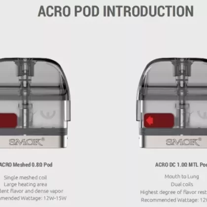 SMOK ACRO Pod Cartridge - Eliquidsupply