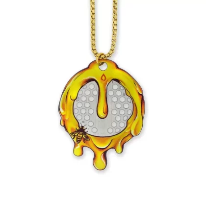 V Syndicate Honey Comb Dabit Necklace