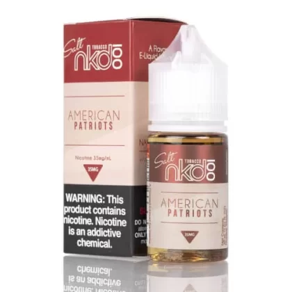 NKD 100 American Patriots Salt 30ml - Vape Product; Vape Product, Vape Product