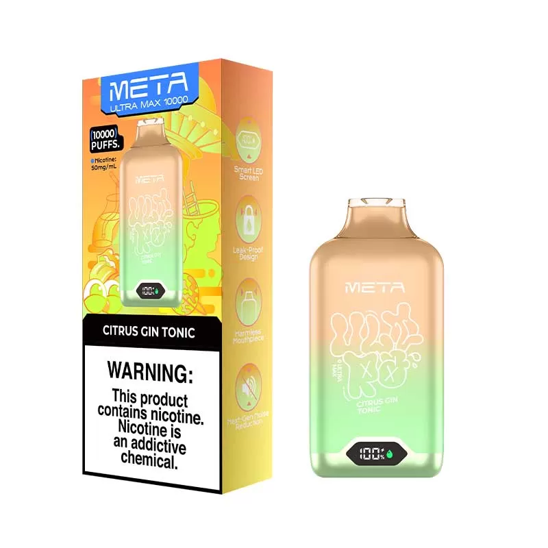 META ULTRA MAX 10000 Disposable Vape 10000 Puffs - Type-C - Image 2
