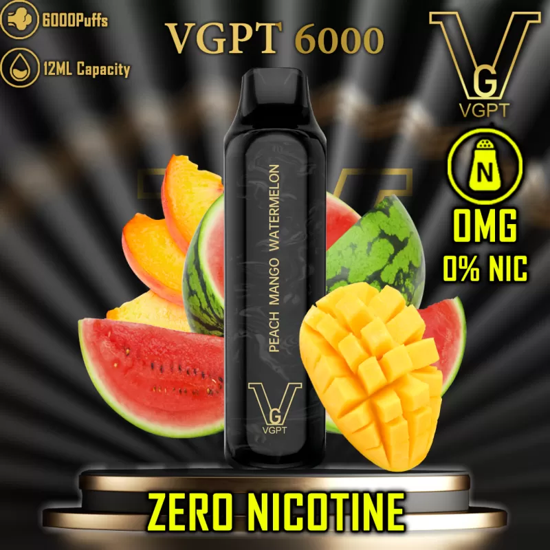 VGPT Disposable Vape Zero Nicotine - Mixberry / 0 mg - Image 3