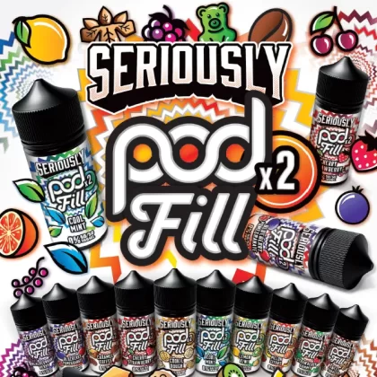 2x Pod Fill 100ml Vape Juice By Doozy – 50VG - Vapestorm Co