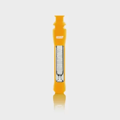 GRAV | Chillum | 12mm With Silicone Skin | Yellow