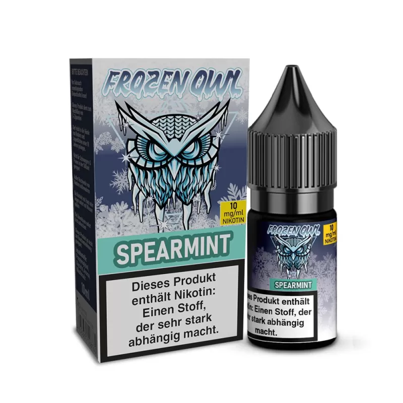 Frozen OWL Nikotinsalz Liquid – Spearmint - Vapebazar - Image 3