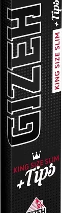 Zigarettenpapier Gizeh Black King Size Slim + Tips
