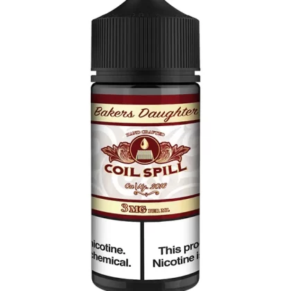 Coil Spill Baker's Daughter E-Liquid 120ml - 0mg (no nic)
