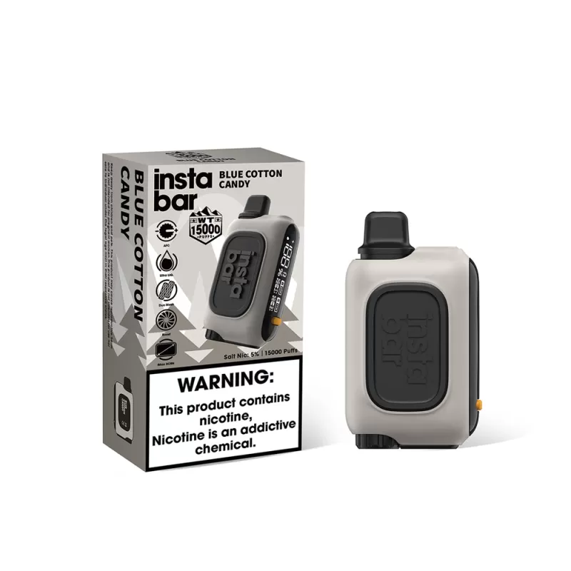 InstaBar WT15000 Disposable Device – 15000 Puffs - Sakura Grape - Image 2
