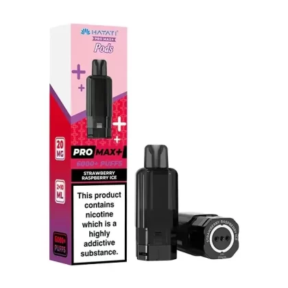 Hayati Pro Max 6000+ Refill Pods Strawberry Raspberry Ice