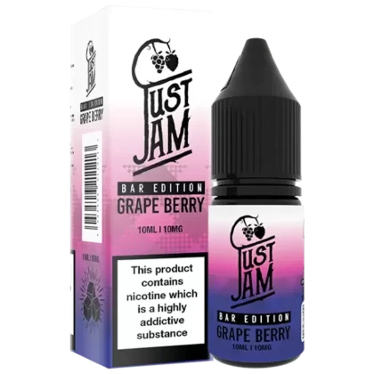 Just Jam Grape Berry Bar Edition Nic Salt 10ml