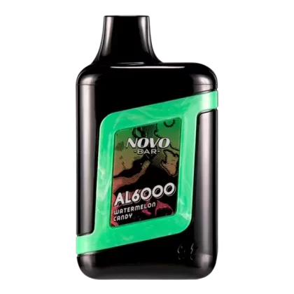 Watermelon Candy Novo Bar AL6000 - Nicotine#50mg~Size#Single>10 Pack