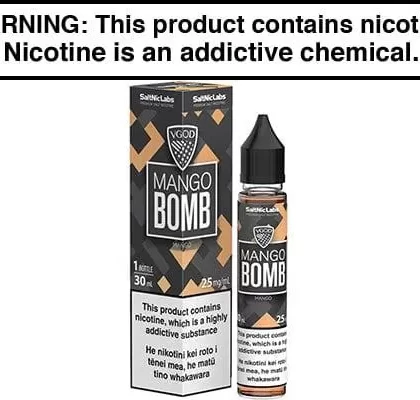 MANGO BOMB BY VGOD SALT 30ML - Vapejuice