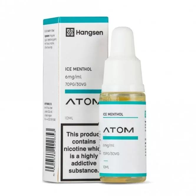 Hangsen Ice Menthol E Liquid – Atom Series (10ml)