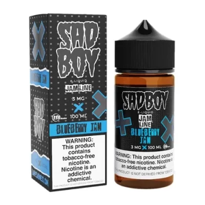 Sadboy Blueberry J Vape e-Liquid 100mL - Beyondvape