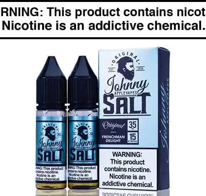 FRENCHMAN DELIGHT BY JOHNNY APPLEVAPES SALT 30ML - Vapejuice