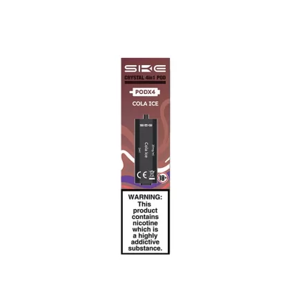 SKE Crystal 2400 4in1 Cola Ice Pre-Filled Vape Pods 20mg – 4 x Pods