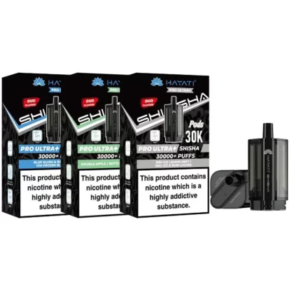 Hayati Pro Ultra Plus Shisha 30K PODS - Double Apple / Skittles Frozen Apple - Londonvapewholesale Co