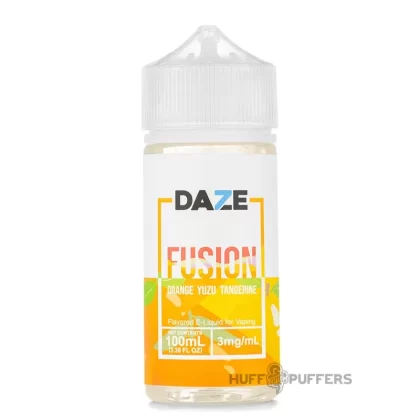 Daze Fusion – Orange Yuzu Tangerine 100mL - Nicotine Strength#0mg>3mg>6mg