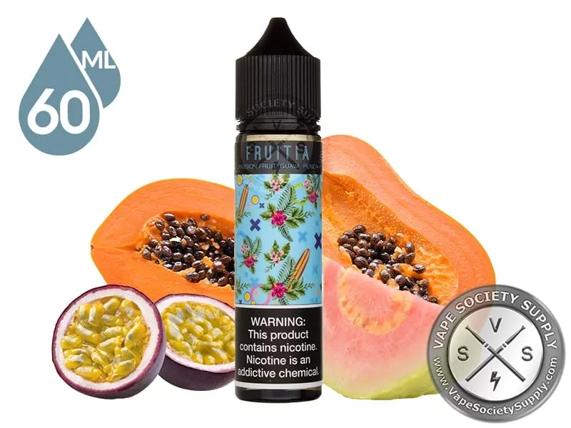 Passion Fruit Guava Punch by Fruitia Fresh Farms E-Liquid 60ml