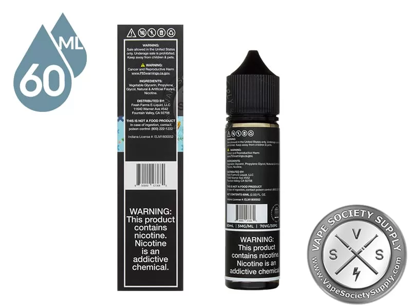 Passion Fruit Guava Punch by Fruitia Fresh Farms E-Liquid 60ml - Image 3