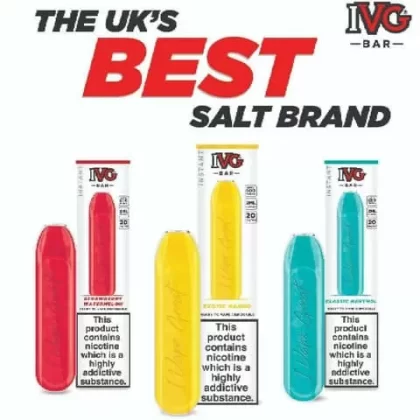 10x IVG Bar 20mg Disposable Vape Kit 600puffs Multibuy – 10 for £10.99 – IVG BAR - Vapestorm Co