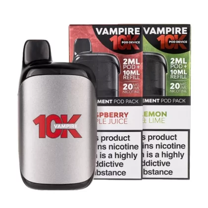 Vampire Vape 10K Prefilled Pod Kit Bundle - Strawberry Ice