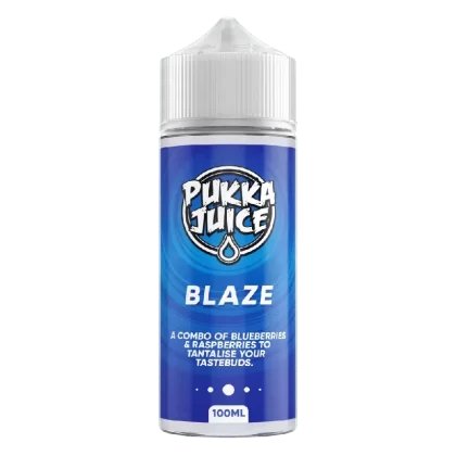 Pukka Juice 100ml E-liquid Shortfill Blaze - Nicotine Strength#0mg (981C91)