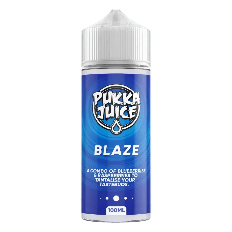 Pukka Juice 100ml E-liquid Shortfill Blaze - Nicotine Strength#0mg (981C91)