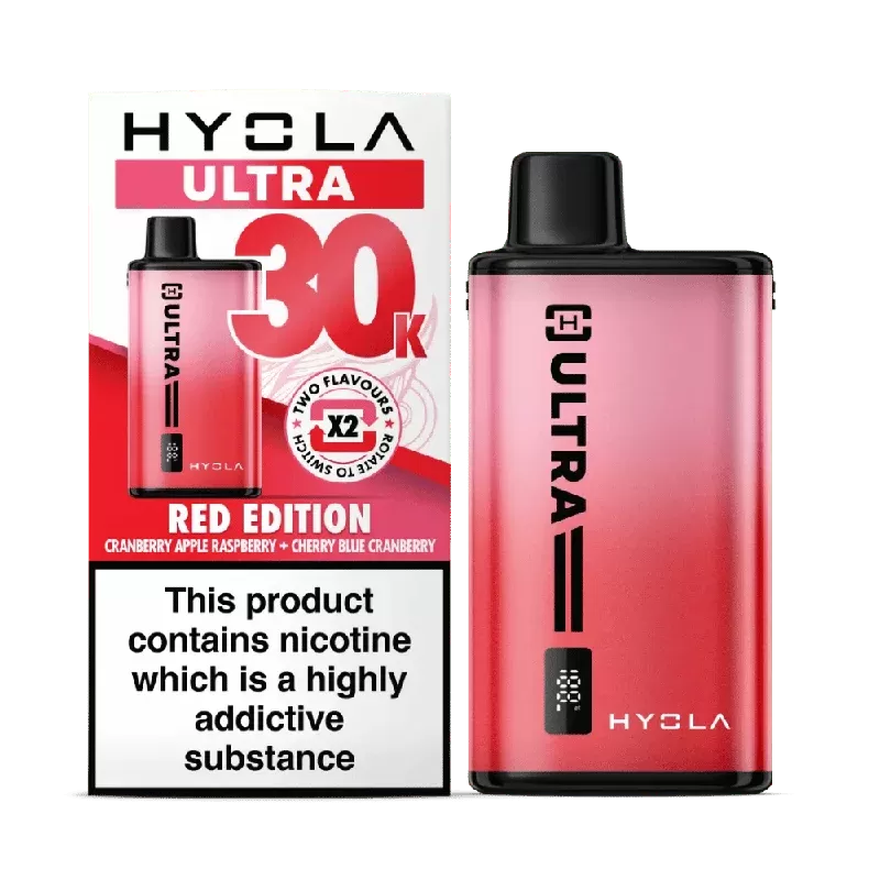 Hyola Ultra 30K Prefilled Pod Kit Red Edition - Ecigpremium
