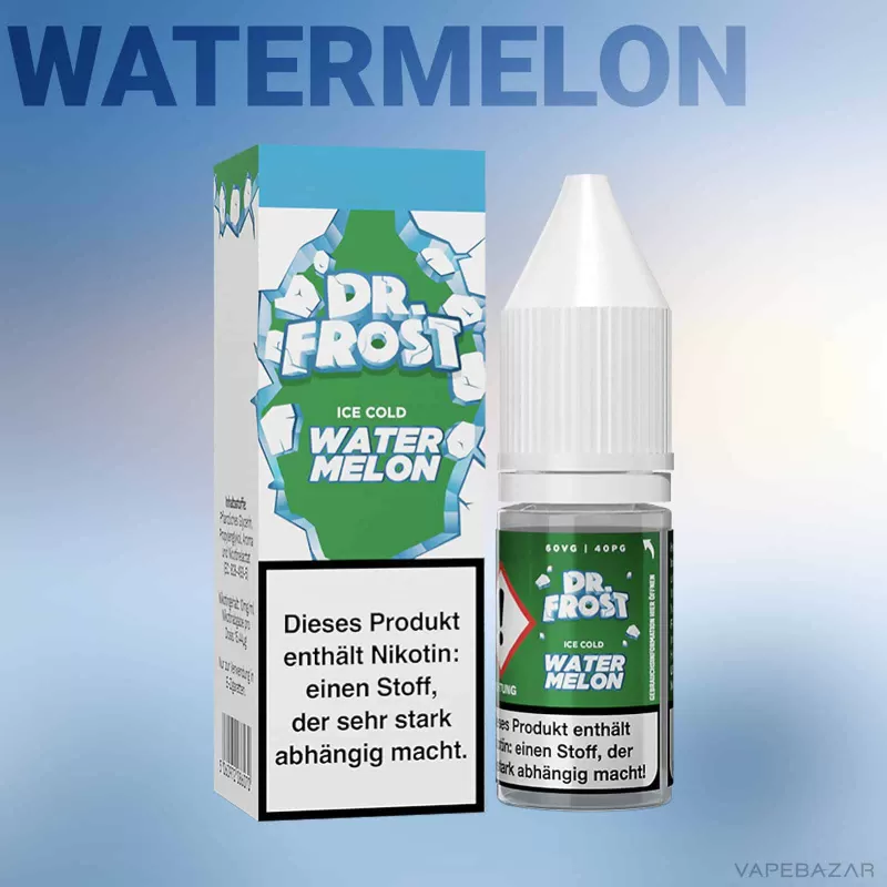 Dr. Frost Ice Cold – Nic Salt – Watermelon - 10mg/ml, 20mg/ml; Wassermelone - Image 2